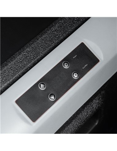 Outsunny 50L Car Refrigerator, Portable Compressor Car Fridge Freezer, Electric Cooler Box with 12/24V DC and 110-240V AC for Ca
