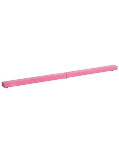 HOMCOM Balance Beam Trainer, 2.4 m-Pink   A50-004PK