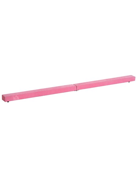 HOMCOM Balance Beam Trainer, 2.4 m-Pink   A50-004PK - pic 57032 | FastDaddyshop