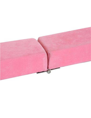 HOMCOM Balance Beam Trainer, 2.4 m-Pink   A50-004PK