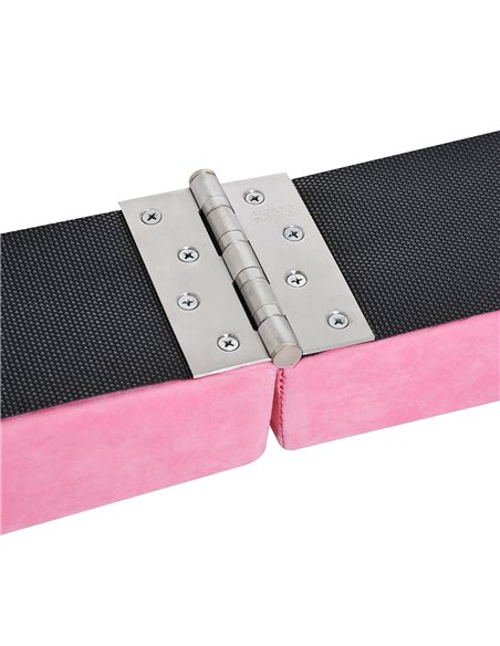 HOMCOM Balance Beam Trainer, 2.4 m-Pink   A50-004PK - pic 57040 | FastDaddyshop