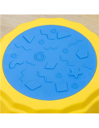 Outsunny 8pcs Kids Balance Beam, Balance Bridge with Non-slip Surface & Bottom, Stackable Stepping Stones for toddler, Strength 
