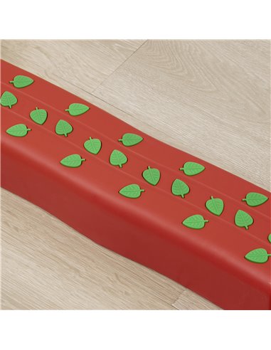 Outsunny Balance Beam for Kids, Non-slip & Stackable Coordination Training Stepping Stones, Blue, for Strength & Coordination 34