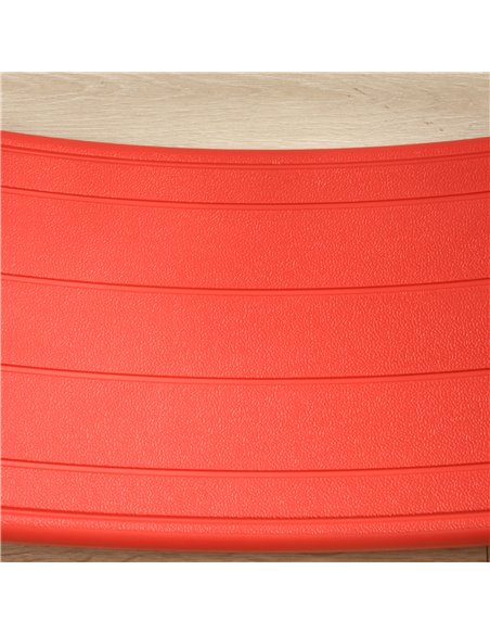 ZONEKIZ Wobble Balance Board for Kids, Montessori Stepping Stone Toy, Durable Nursery Play Equipment, 82 x 27.5 x 19.5cm, Red 33 - pic 57111 | FastDaddyshop