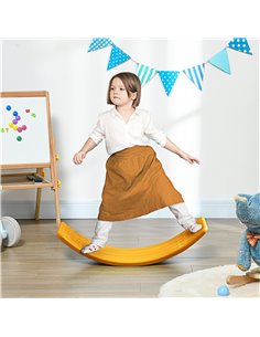 ZONEKIZ Wobble Balance Board for Kids, Montessori Stepping Stone Toy, Orange 331-036V00OG 2