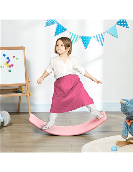 ZONEKIZ Pink Balance Board, Wobble Exercise Board for Children Ages 3-6, Coordination and Balance Improvement 331-036V00PK - pic 57123 | FastDaddyshop