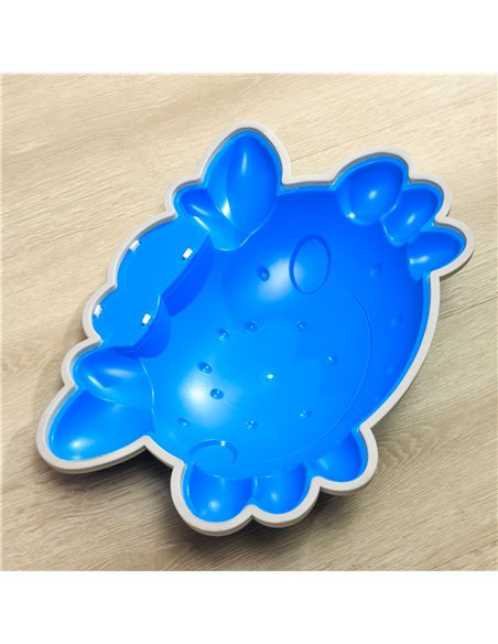 ZONEKIZ 9PCs Crab-shaped Kids Stepping Stones, Anti-slip TPE Edge, Stackable Balance River Stones for Obstacle Courses 347-018V0 - pic 57165 | FastDaddyshop