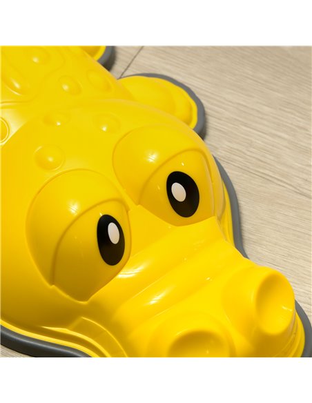 ZONEKIZ 6PCs Kids Stepping Stones, Crocodile-Designed Sensory Toys, with Anti-Slip Edge Balance River Stones 347-016V01MX - pic 57210 | FastDaddyshop