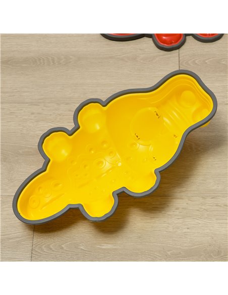 ZONEKIZ 6PCs Kids Stepping Stones, Crocodile-Designed Sensory Toys, with Anti-Slip Edge Balance River Stones 347-016V01MX - pic 57211 | FastDaddyshop