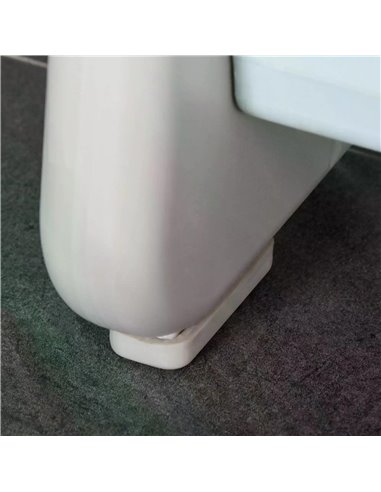HOMCOM Two Step Stool for Kids Toddlers Ladder or Toilet Potty Training Bathroom Sink Bedroom Kitchen Helper with Non-slip Handl