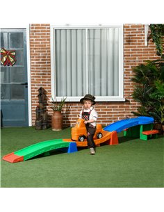 AIYAPLAY 3m Up and Down Roller Coaster for Kids, Multicoloured 370-295V00MX 2