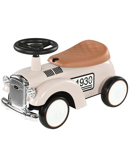 AIYAPLAY Foot To Floor Slider for Toddlers with Under Seat Storage, Cream White 370-302V00CW - pic 57302 | FastDaddyshop