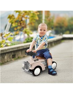 AIYAPLAY Foot To Floor Slider for Toddlers with Under Seat Storage, Cream White 370-302V00CW 2