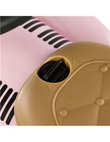 AIYAPLAY Foot To Floor Slider for Toddlers with Under Seat Storage Ride on Sliding Car with Horn Aged 12-36 Months Pink 370-302V