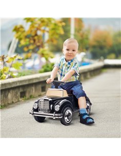 AIYAPLAY Foot to Floor Ride on Sliding Car Mercedes-Benz 300S, Black 370-290V00BK 2