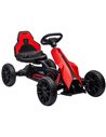 HOMCOM Children Pedal Go Kart, Kids Ride on Racer, Red 370-286V00RD