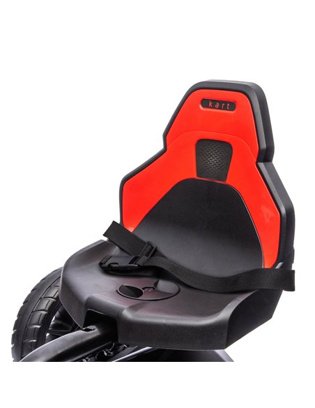 HOMCOM Children Pedal Go Kart, Kids Ride on Racer w/ Adjustable Seat, Shock Absorption EVA Tyres, Handbrake, for Kids Aged 3-8,  - pic 57337 | FastDaddyshop