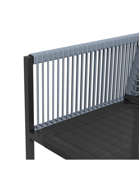 Outsunny 5 Pieces Garden Dining Set, Patio Dining Set, 4 Seater Outdoor Table and Chairs w/ Foldable Backrest, Tempered Glass To - pic 57553 | FastDaddyshop