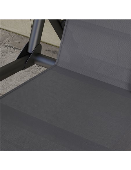 Outsunny Garden Swing Seat Cover Replacement, for 2 and 3 Seater Swing Bench, 115cm x 48cm x 48cm, Gark Grey 84A-309V00CG - pic 57615 | FastDaddyshop