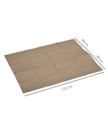 Outsunny Swing Seat Cover Replacement, for 2 and 3 Seater Bench, 115cm x 48cm x 48cm, Beige 84A-309V00BG