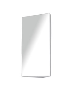 HOMCOM Mirror Cabinet for Bathroom, Silver 02-0551