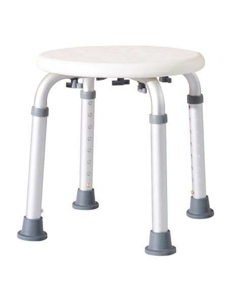 HOMCOM Adjustable Bath Chair, Shower Seat with Safety Design for Elderly, Bathroom Aids, White 72-0011 - pic 57894 | FastDaddyshop