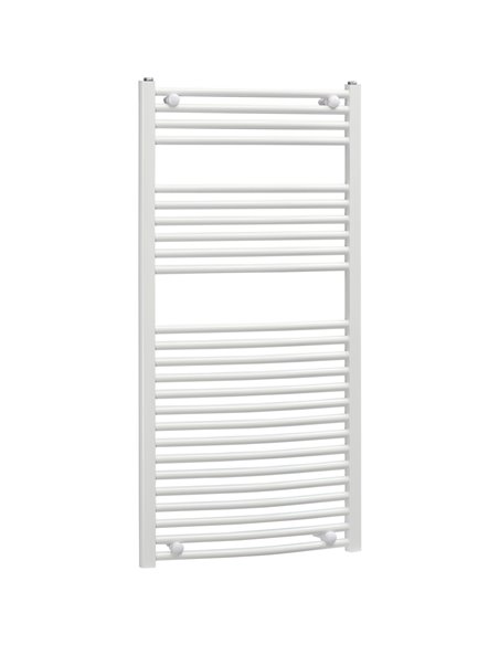 HOMCOM Bathroom Radiator Towel Warmer For Central Heating 600mm x 1200mm, White 850-227V00WT - pic 58111 | FastDaddyshop