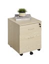Vinsetto 2-Drawer Locking Office Filing Cabinet, Oak Wood Grain 924-023AK