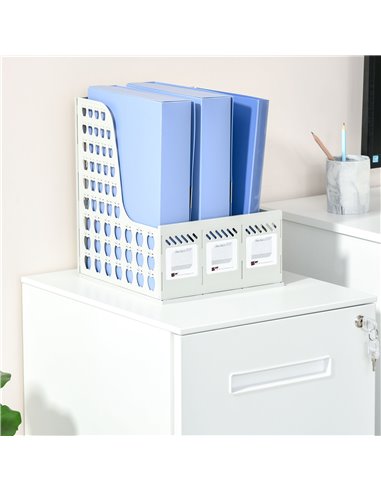 Vinsetto Mobile File Cabinet Vertical Home Office Organizer Filing Furniture with Adjustable Partition for A4 Letter Size, Locka