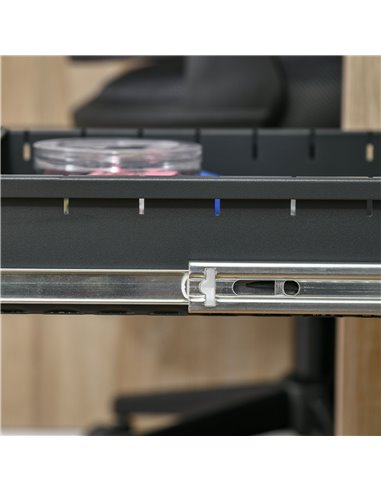 Vinsetto Vertical File Cabinet Steel Lockable with Pencil Tray and Casters Home Filing Furniture for A4, Letters and Legal-sized