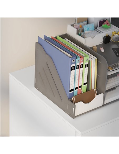 Vinsetto 3-Drawer Vertical Filing Cabinet w/ Lock & Pencil Tray, Steel Mobile File Cabinet w/ Adjustable Hanging Bar for A4 & Le - pic 58470 | FastDaddyshop