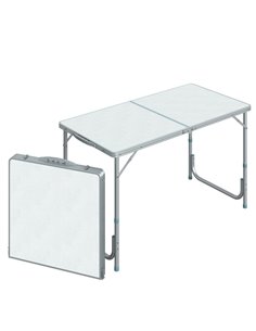 Outsunny Portable Folding Camping Picnic BBQ Table 01-0400