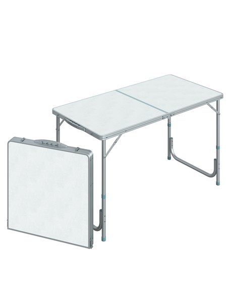Outsunny Portable Folding Camping Picnic BBQ Table 01-0400 - pic 59686 | FastDaddyshop