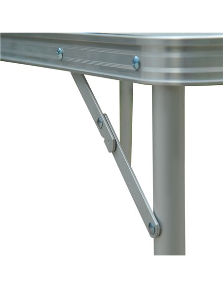 Outsunny Portable Outdoor Garden Aluminium Portable Folding Camping Picnic Party Field Kitchen BBQ Table 01-0400 - pic 59693 | FastDaddyshop