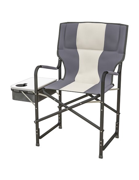 Outsunny Aluminium Folding Director's Chair, Grey A20-382V00LG - pic 59875 | FastDaddyshop