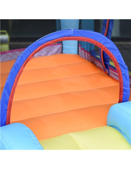 Outsunny Kids Bounce Castle House Inflatable Trampoline Slide Water Pool 3 in 1 with Inflator for Kids Age 3-12 Octopus Design 3 - pic 5989 | FastDaddyshop