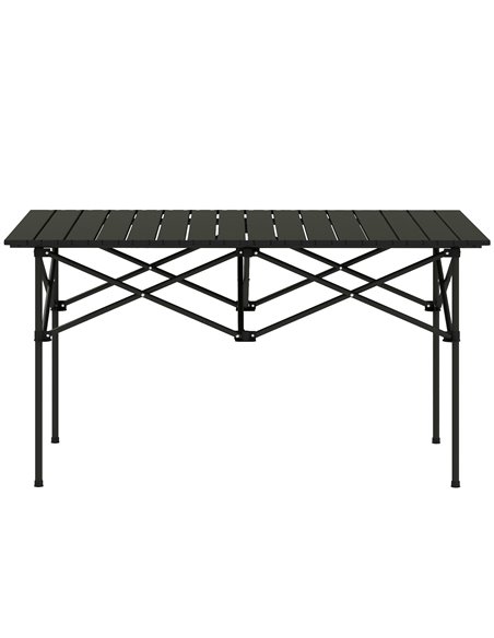 Outsunny Aluminium Folding Picnic Table, Black A20-440V01BK - pic 59911 | FastDaddyshop