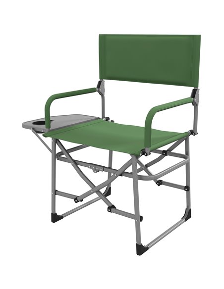 Outsunny Folding Portable Camping Chair with Side Table, Green A20-383V00GN - pic 59947 | FastDaddyshop