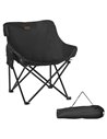 Outsunny Folding Camping Chair, Lightweight with Carry Bag, Black A20-292V00BK