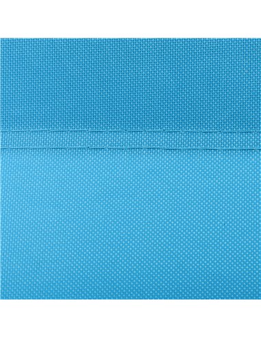 Outsunny Folding Chaise Lounge Pool Chairs, Outdoor Sun Tanning Chairs, Reclining Back, Steel Frame & Breathable Mesh, Sky Blue 