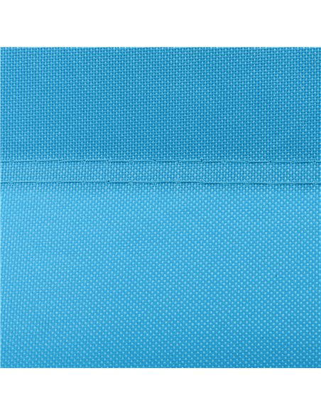 Outsunny Folding Chaise Lounge Pool Chairs, Outdoor Sun Tanning Chairs, Reclining Back, Steel Frame & Breathable Mesh, Sky Blue  - pic 60056 | FastDaddyshop