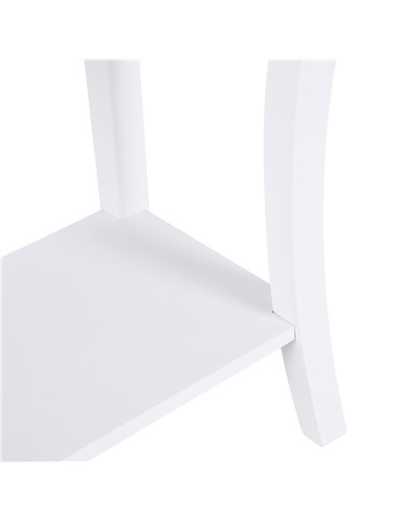 HOMCOM Modern Console Table, Sofa Side Desk with Storage Shelves & Drawers, for Living Room Entryway, Ivory White 831-182 - pic 60167 | FastDaddyshop