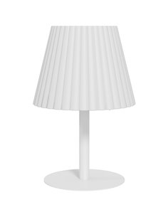 Outsunny Outdoor Solar Table Lamp, Cordless LED Desk Lamp, White B31-470V00WT