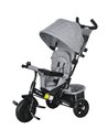 HOMCOM 4 in 1 Kids Trike Push Bike, for 1-5 Years, Grey 370-027V00GY