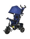 HOMCOM 4 in 1 Kids Trike Push Bike with Push Handle, Blue 370-027V00DB