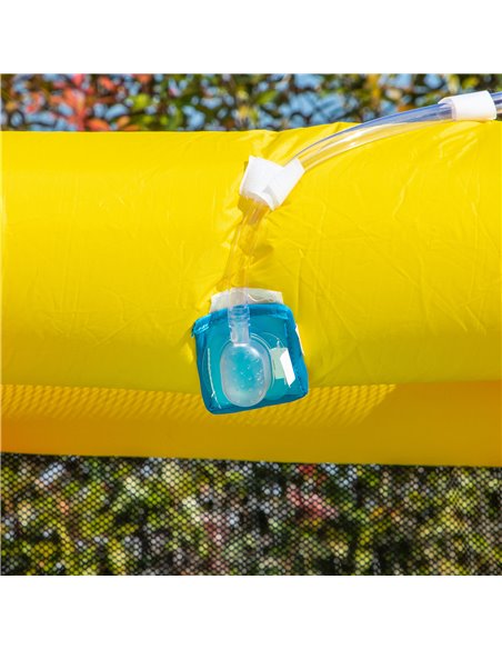 Outsunny 5 in 1 Kids Bounce Castle Extra Large Inflatable House Trampoline Slide Water Pool Water Gun Climbing Wall for Kids Age - pic 6125 | FastDaddyshop