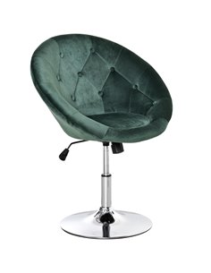 HOMCOM Modern Dining Height Bar Stool, Green 835-472GN