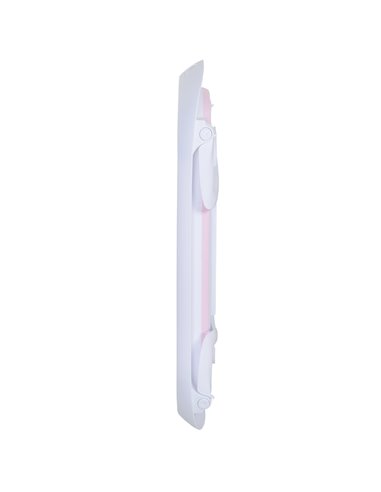 HOMCOM Folding Portable Baby Bathtub Safety Shower w/ Anti-Slip Comfortable Washer Pink