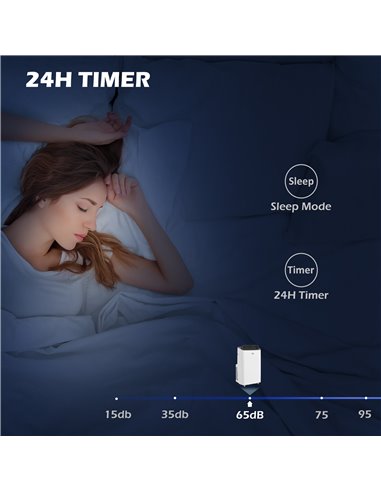HOMCOM 12,000 BTU Mobile Air Conditioner for Room up to 26m², Smart Home WiFi Compatible, with Dehumidifier, Fan, 24H Timer 823-