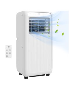 HOMCOM 7,000 BTU Mobile Air Conditioner, 15m², White 823-057V70WT